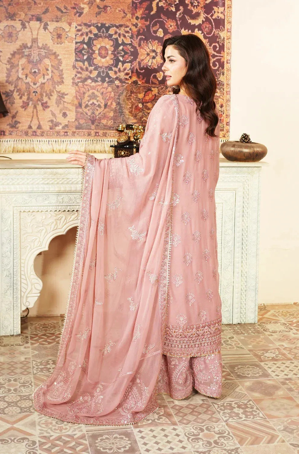 Zarqash Pink (3Pc)